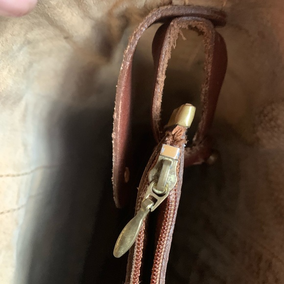 Brahmin Brown Croc-Embossed Tote - Picture 10 of 10